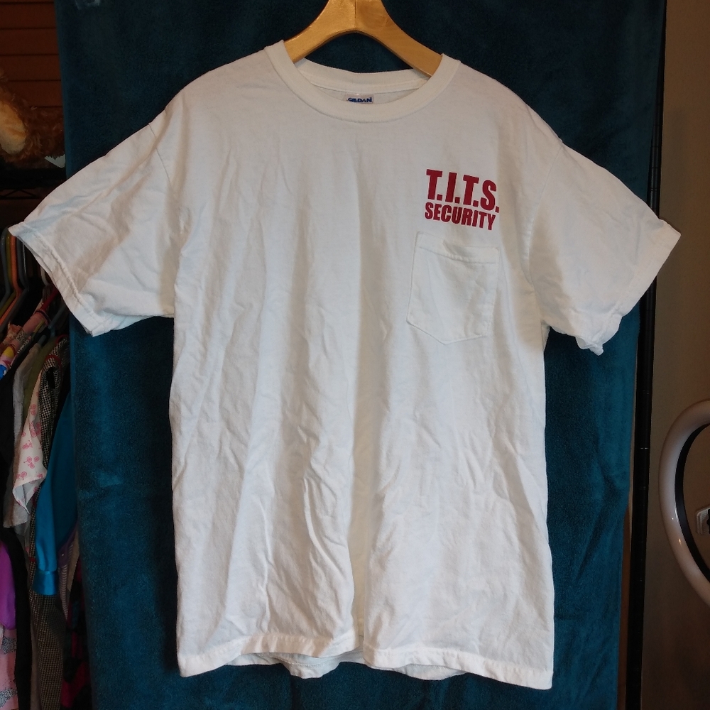 🔴 LAST CHANCE Daytona Bike Week T-shirt 2010 "T.I.T.S. Security"